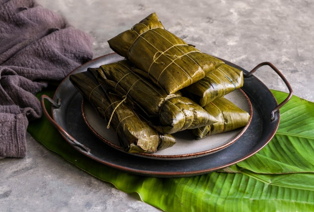 Belizean food - Tamales