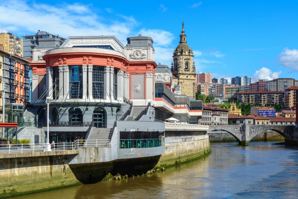 Exterior of Ribera Market, Bilbao