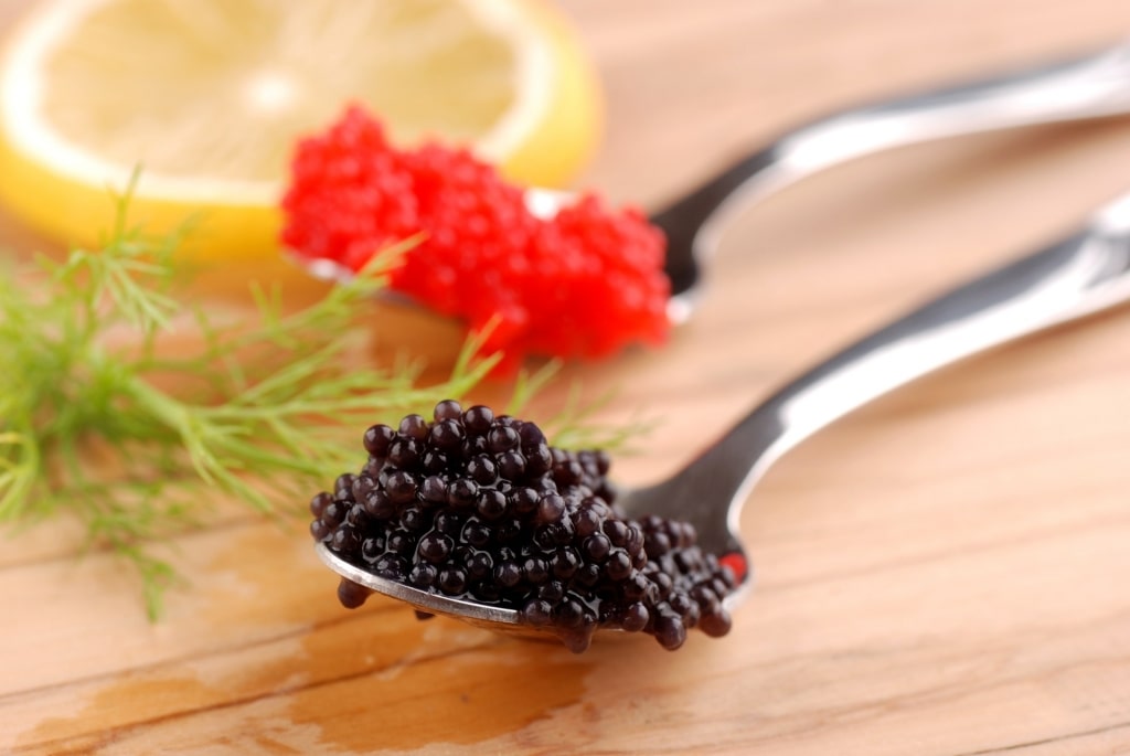 Greenland food - Lumpfish roe