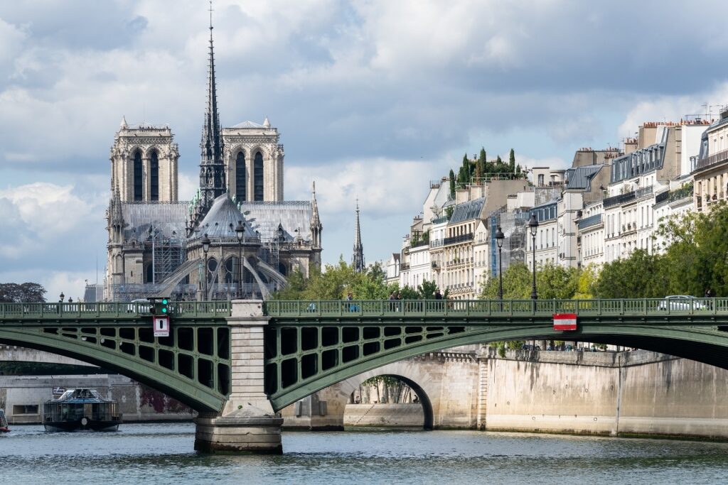 View of Notre Dame Cathedral, Paris