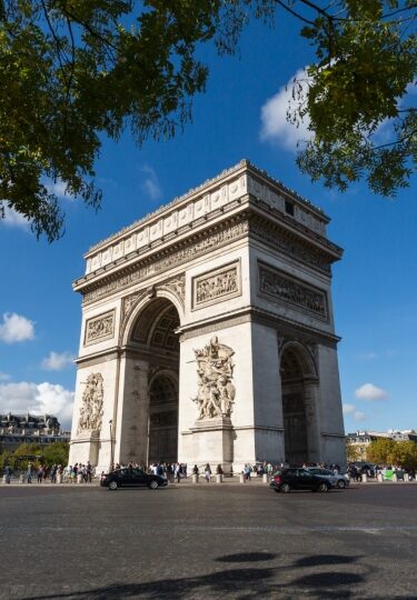 Arc de Triomphe, one of the best historical sites in France