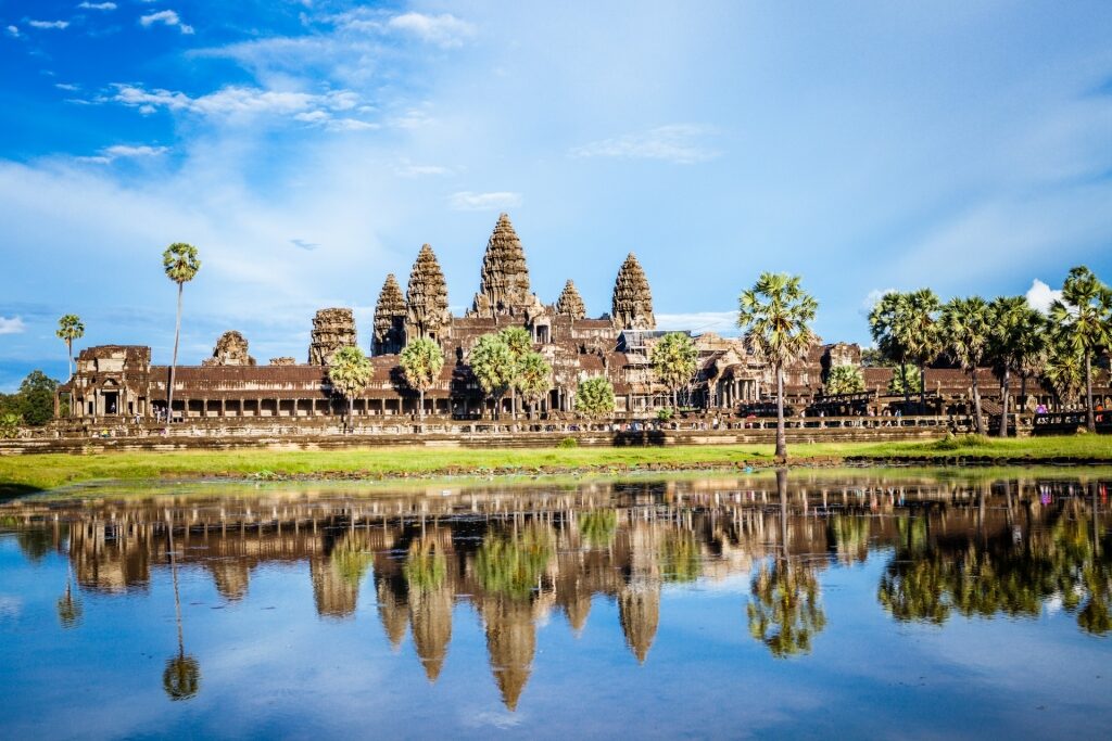 Beautiful landscape of Angkor Wat, Cambodia