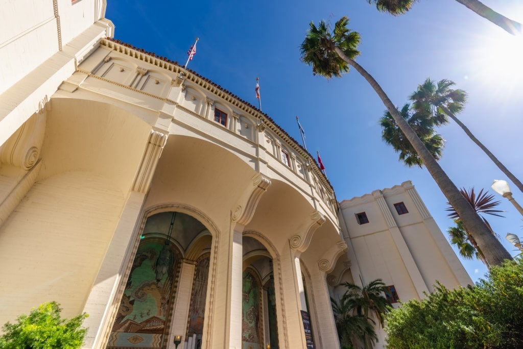 Exterior of Catalina Casino