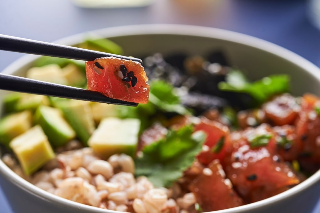 Tuna poke bowl