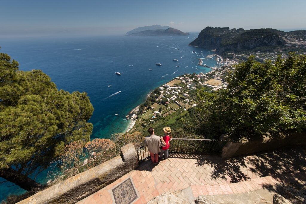 Couple in Capri