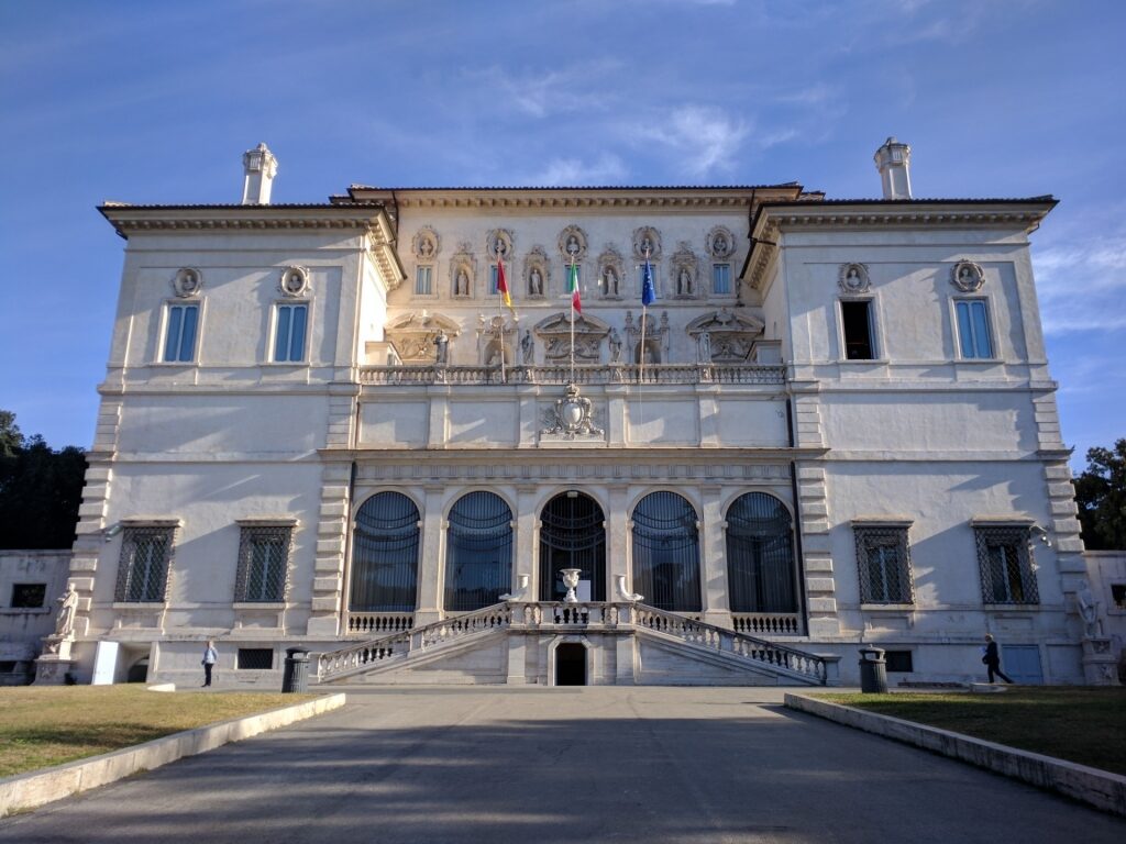 Facade of Borghese Gallery