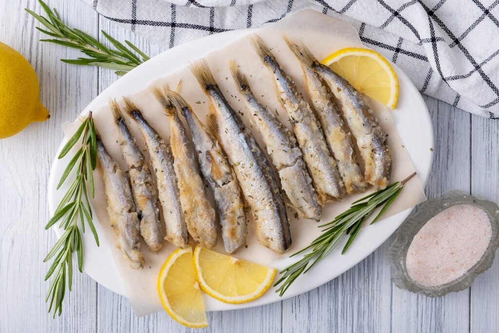 Plate of Boquerones