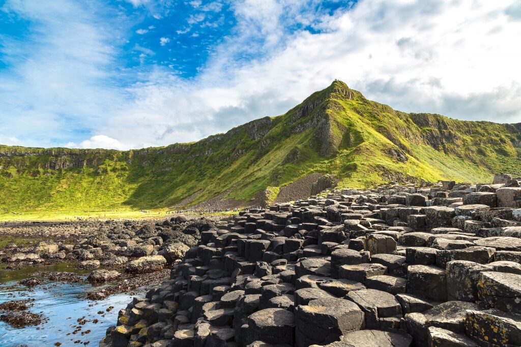 Beautiful landscape of Giant’s Causeway