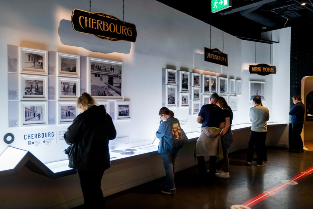 Interior of Titanic Belfast