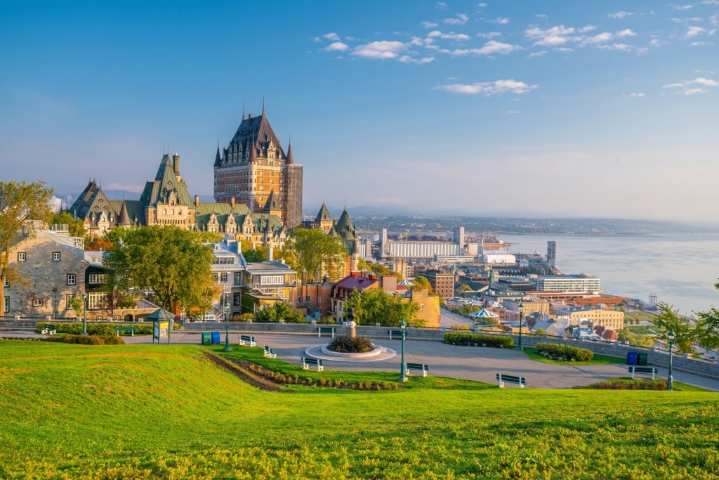 Le Château Frontenac, one of the best things to do in Quebec City