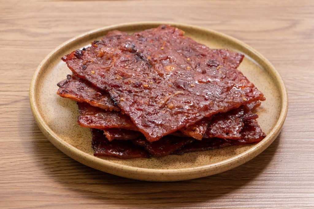 Plate of Bakkwa