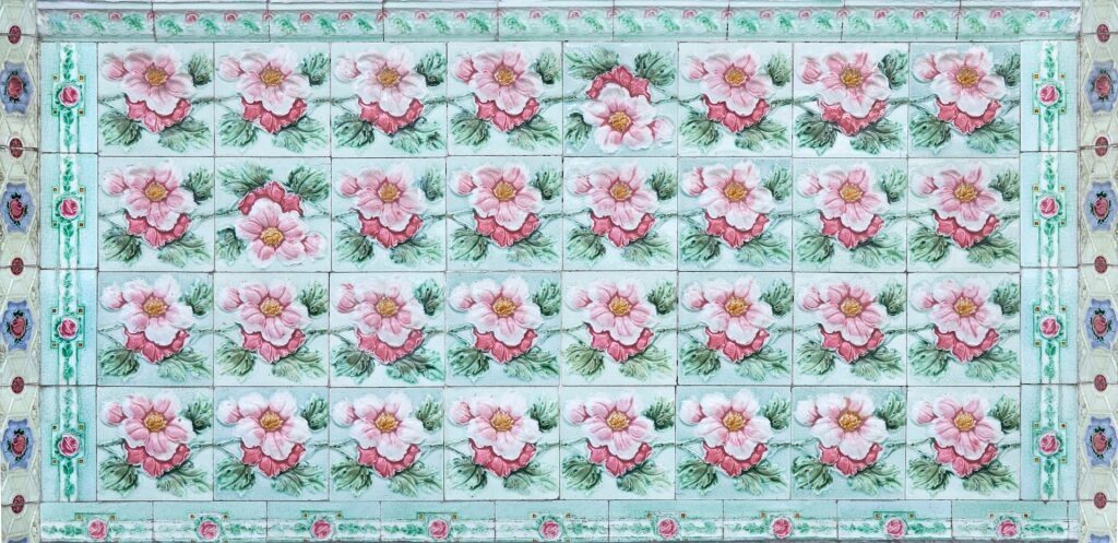 Gorgeous design of Peranakan tiles