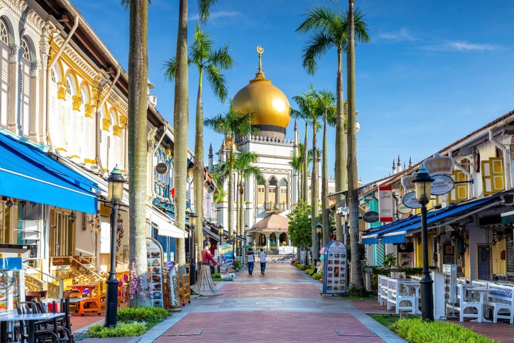 Street view of Haji Lane