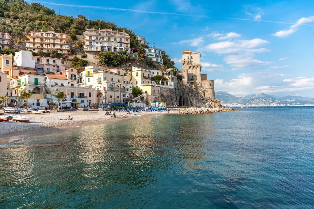 Beach in Cetara