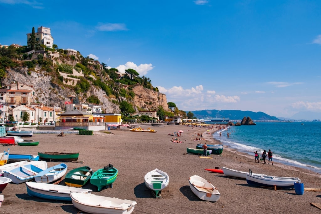 Beach in Vietri sul Mare