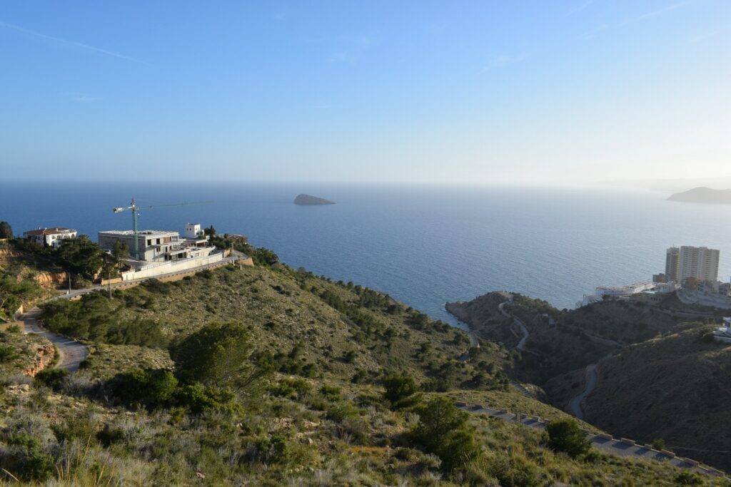 View from Mirador de la Cruz, Benidorm