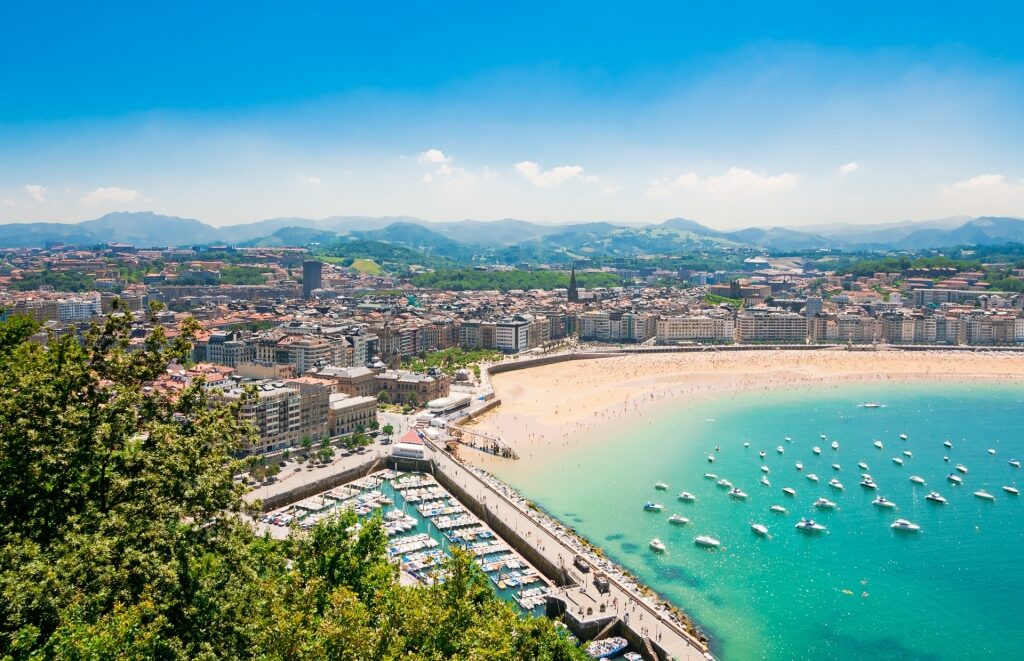 San Sebastián, one of the best beach towns in Spain