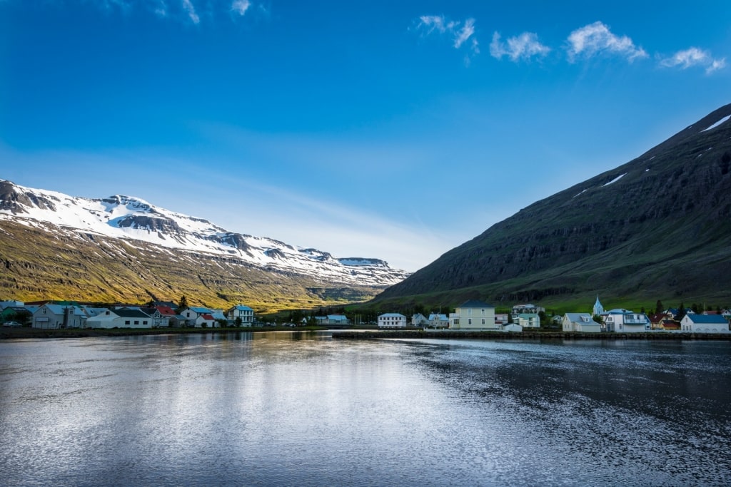 Waterfront of Seydisfjordur