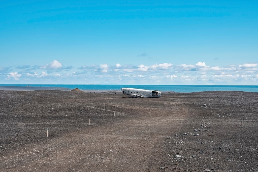 Plane wreck on Solheimasandur Beach