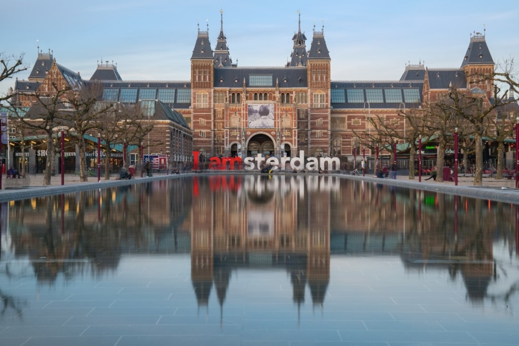 Exterior of Rijksmuseum, Amsterdam