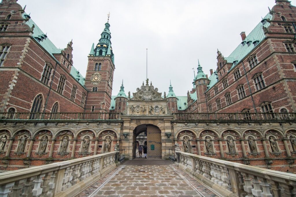 Entrance to Christiansborg Palace, Copenhagen