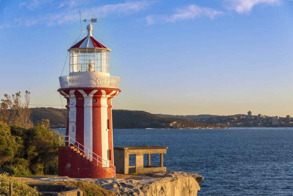 View of Hornby Lighthouse in Sydney, Australia