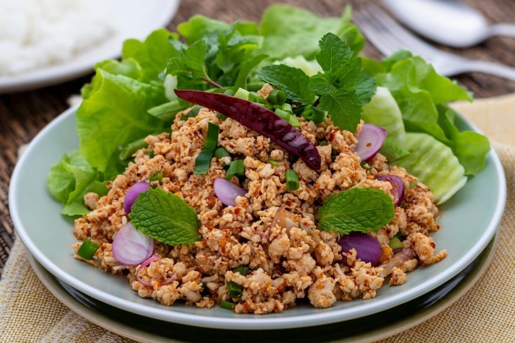 Plate of Larb