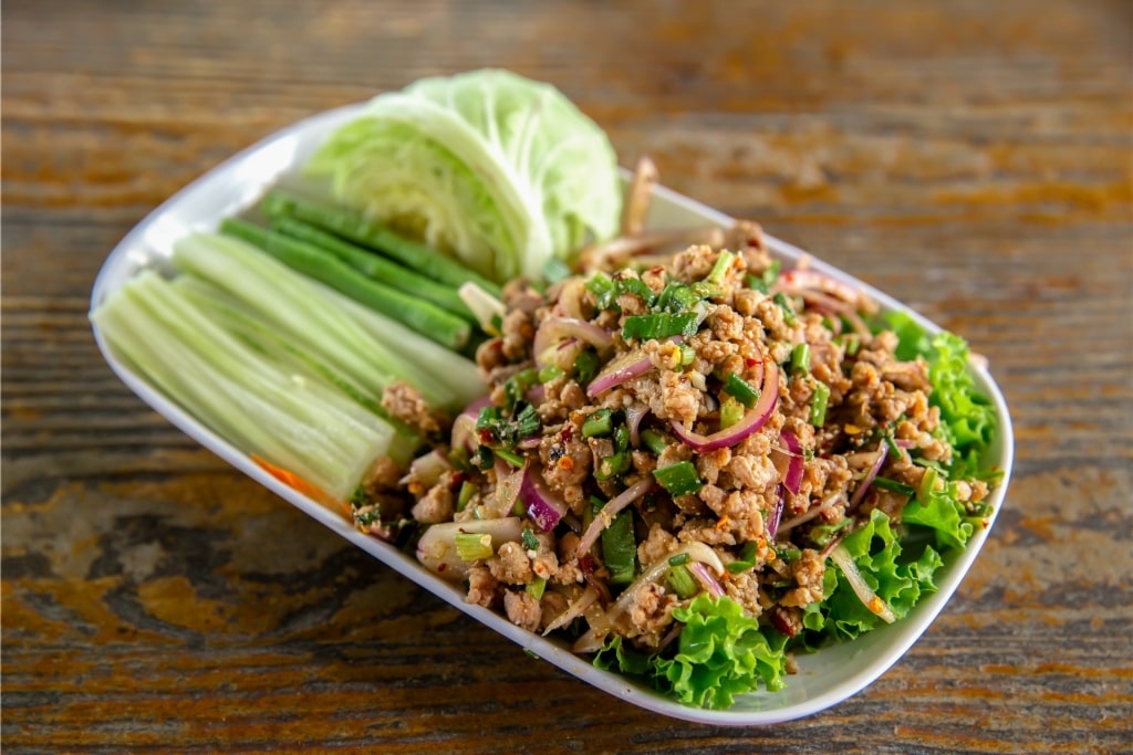 Plate of Larb