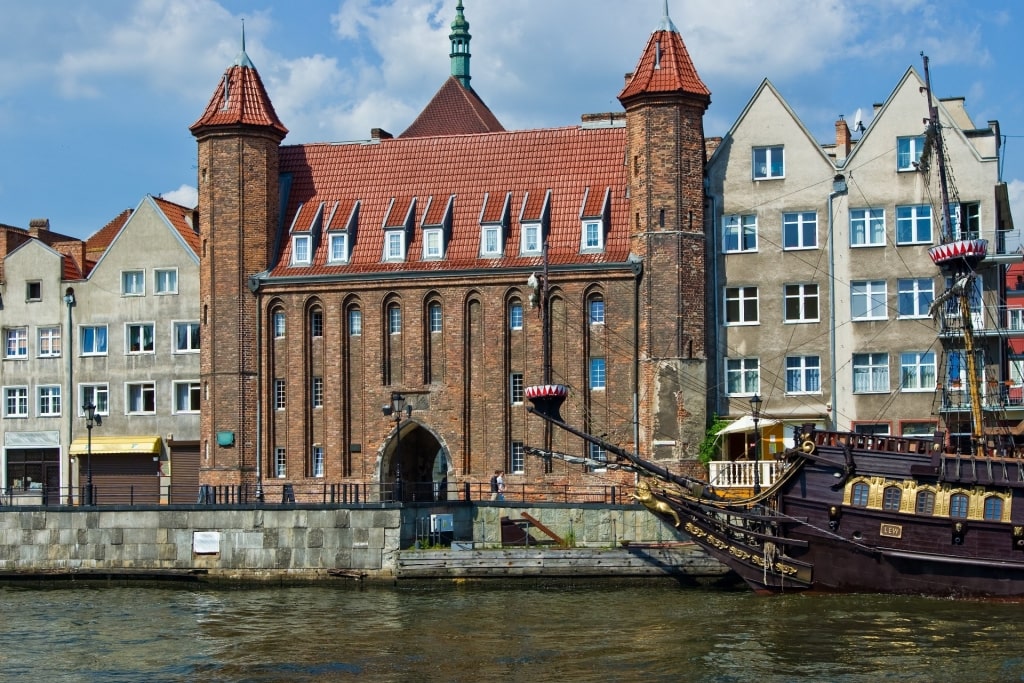 St. Mary's Gate in Gdansk Old Town