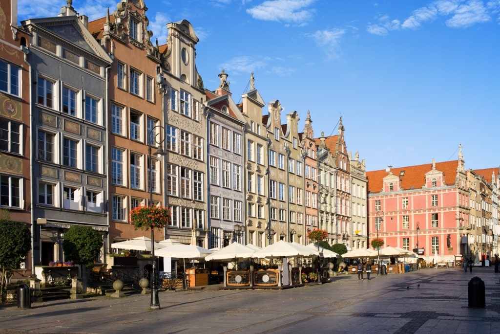 Street view of Long Market