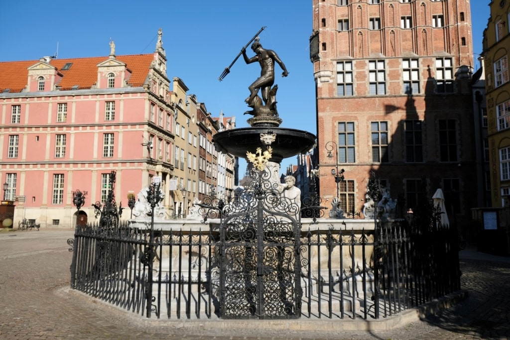 View of Neptune's Fountain