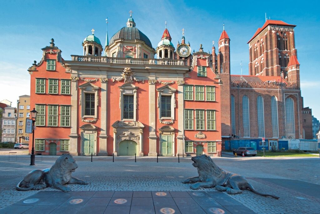 Royal Chapel in Gdansk Old Town