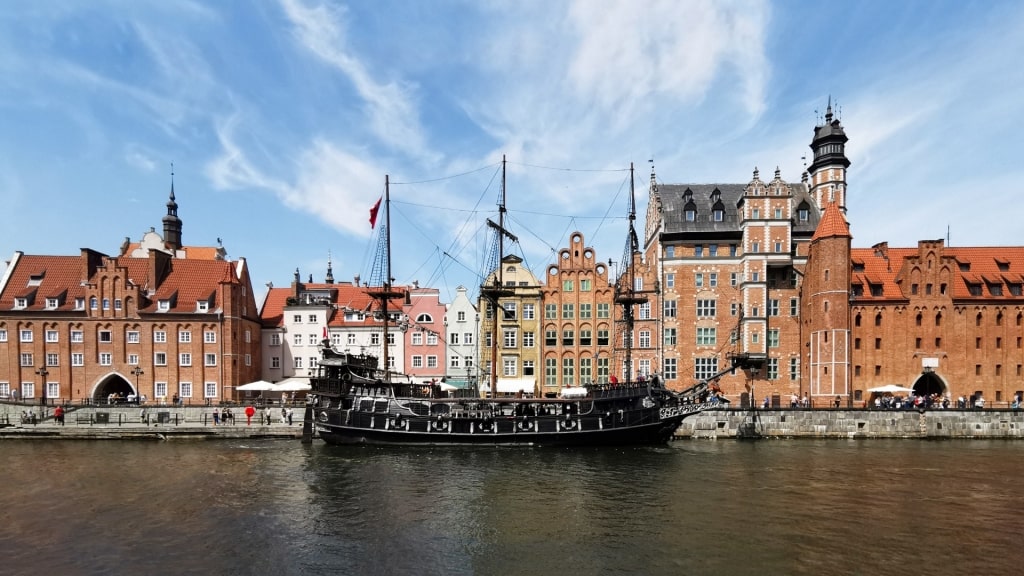 Black Pearl ship in Gdansk