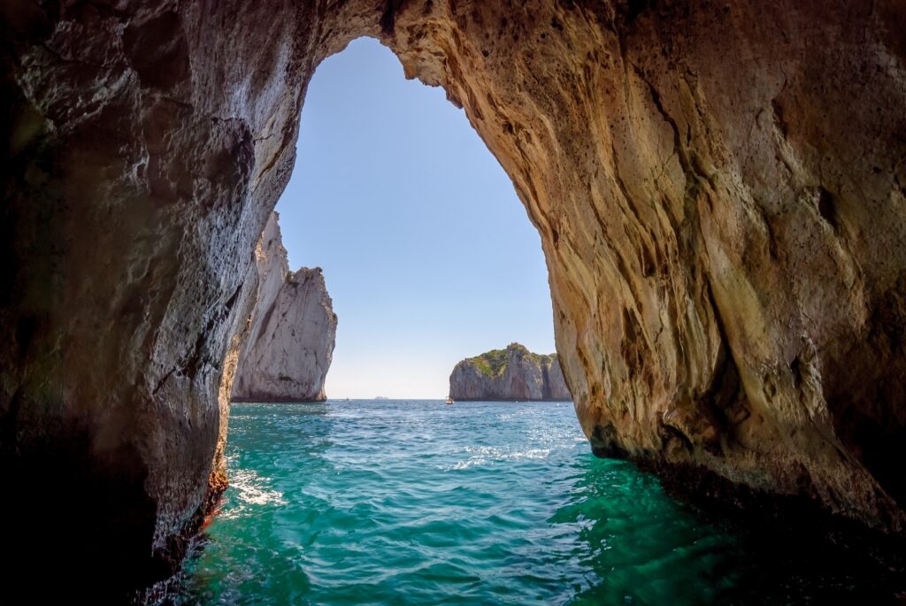 Blue Grotto, Capri, one of the best natural wonders in Italy