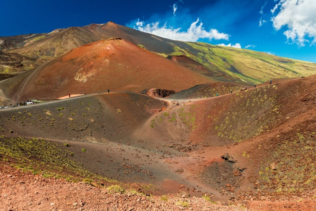 Mount Etna, one of the best natural wonders in Italy
