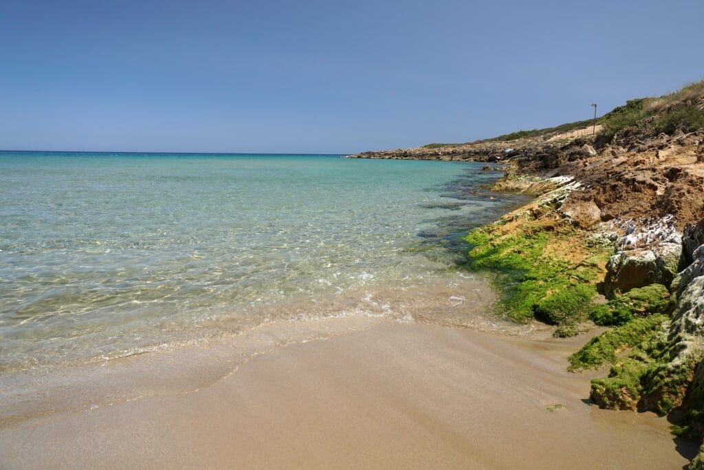 Marianelli Beach in Vendicari Nature Reserve, Sicily