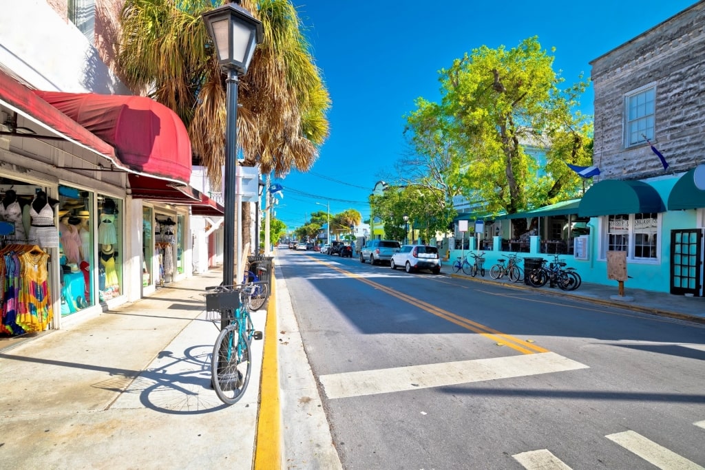 Street view of Duval Street