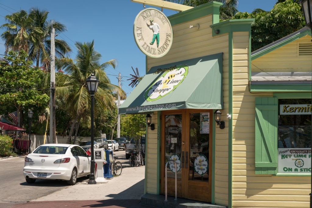 Exterior of Kermit’s Key Lime Shoppe