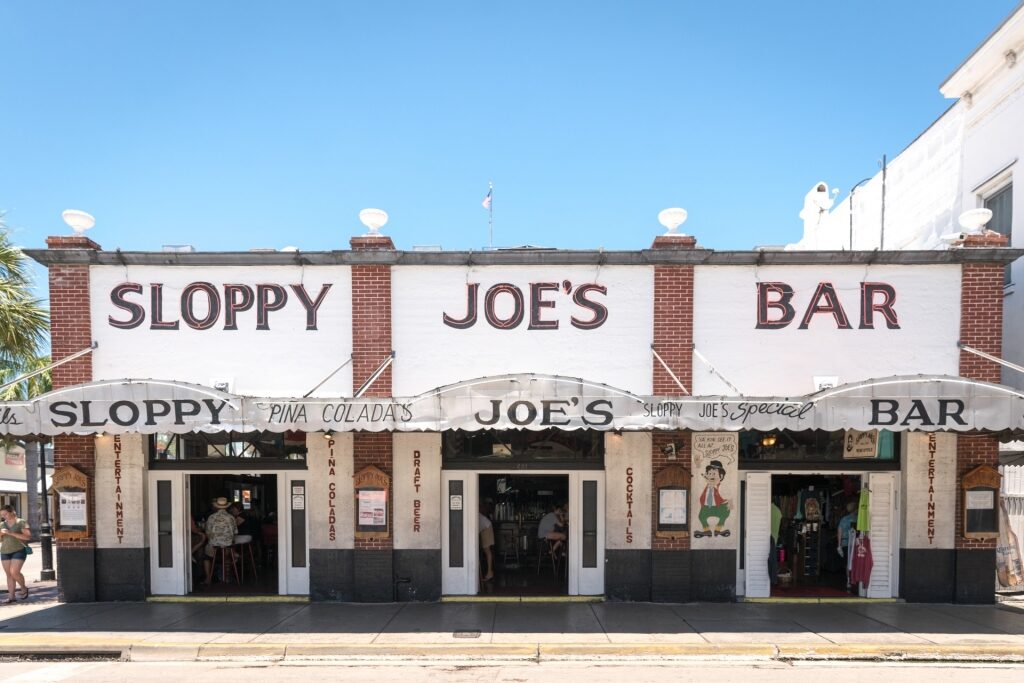 Exterior of Sloppy Joe’s