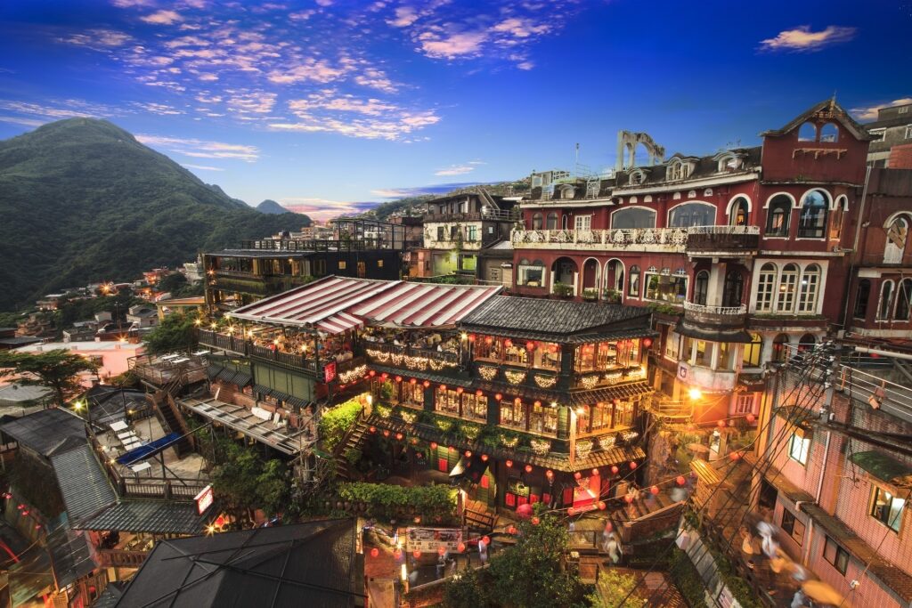 Gorgeous village of Jiufen, Taiwan