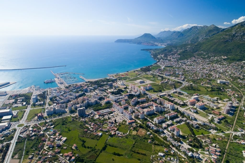 Aerial view of Bar