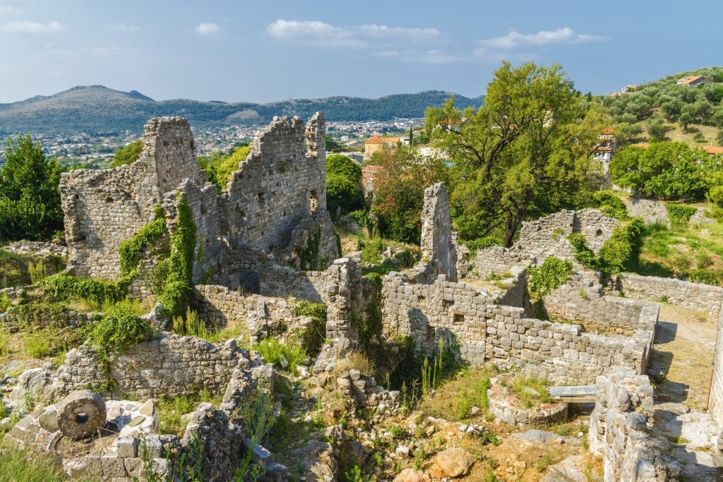 Ruins within Stari Bar