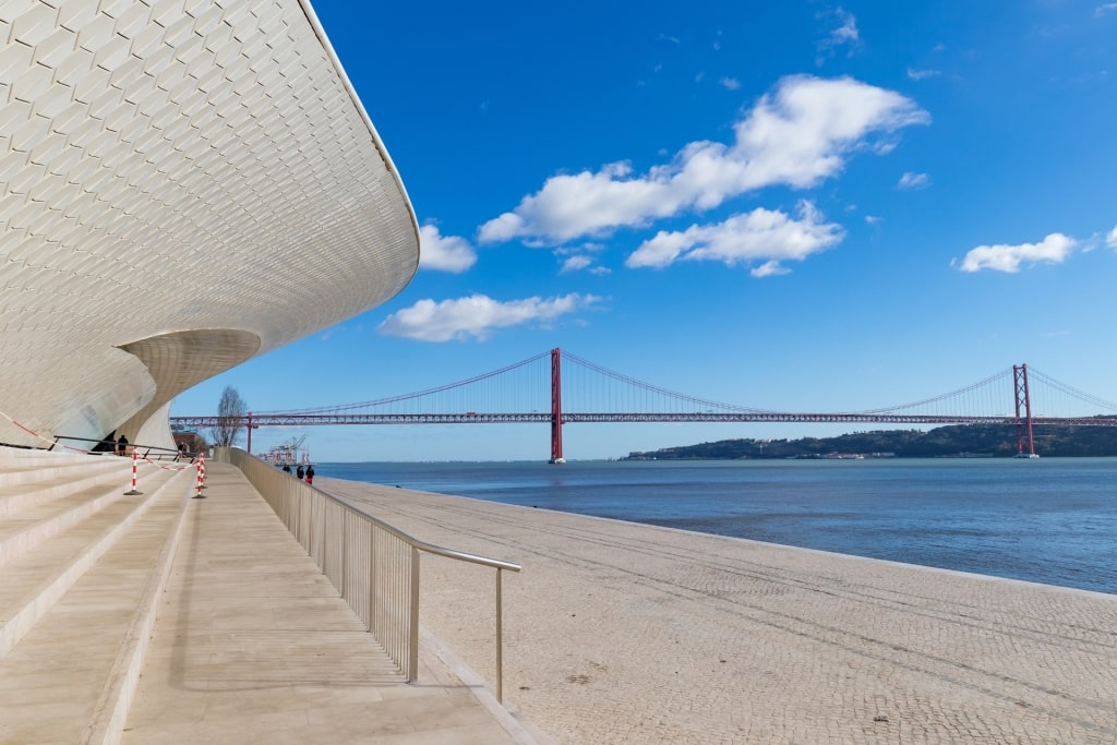 Street view of MAAT (Museum of Art, Architecture, and Technology)