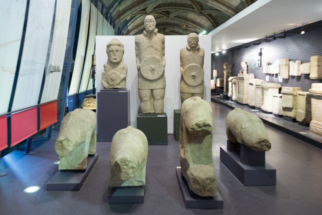 View inside the Museu Nacional de Arqueologia