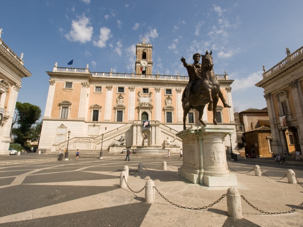 Exterior of Capitoline Museums