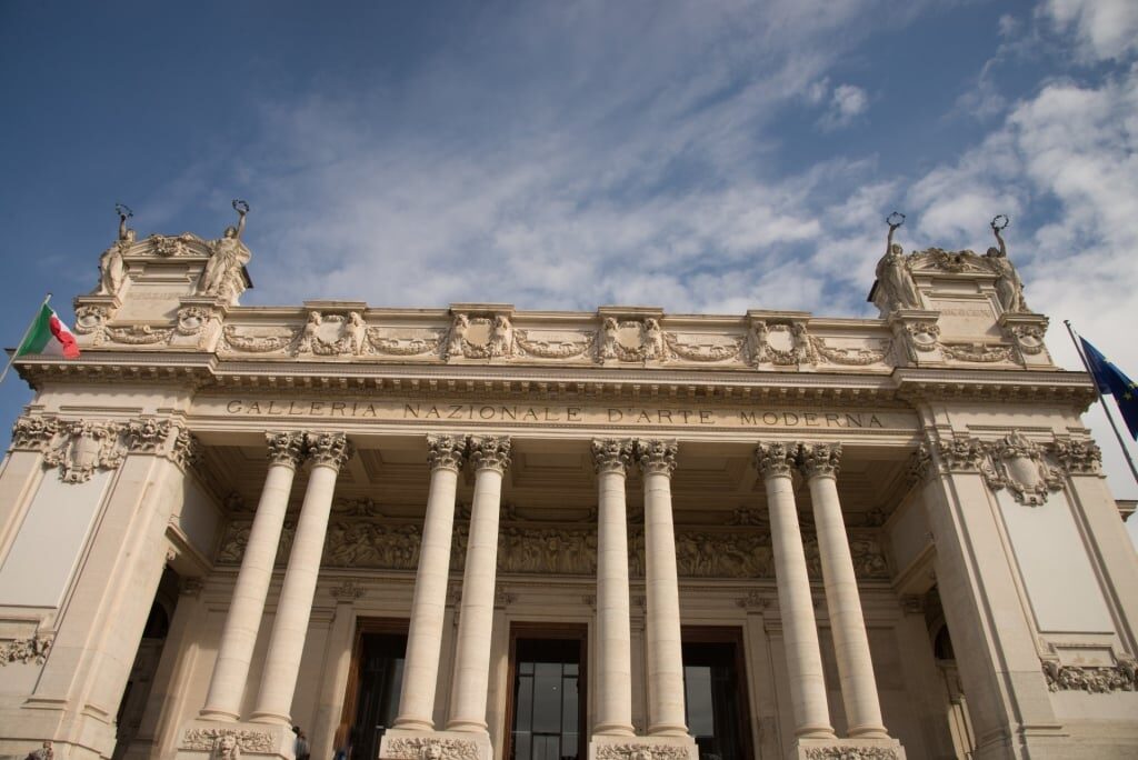 Exterior of Galleria Nazionale d'Arte Moderna