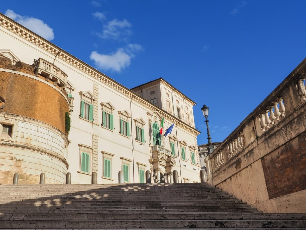 View of Scuderie del Quirinale