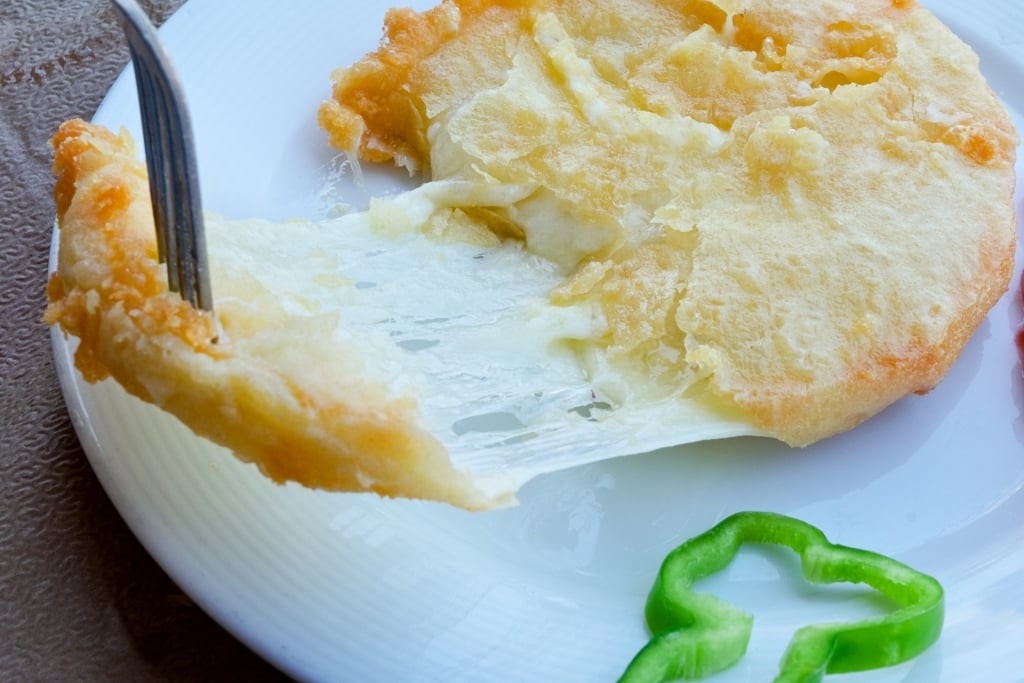 Plate of Saganaki