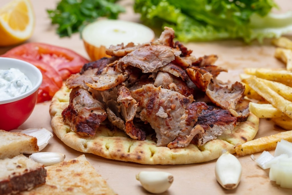 Food in Athens - Gyros