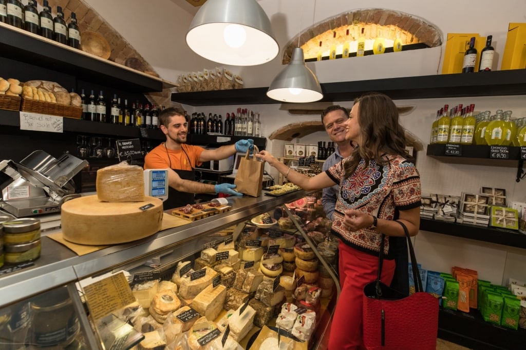 Bread shop in Florence